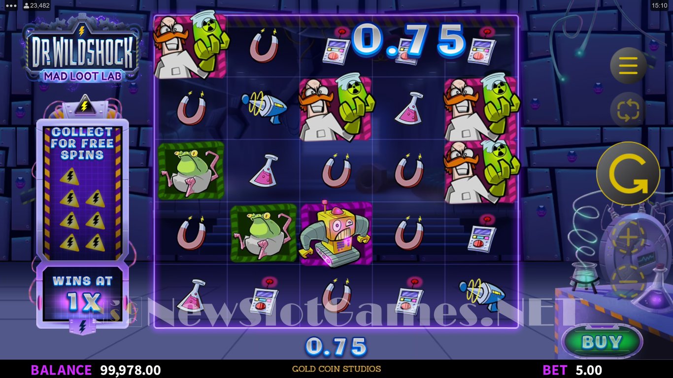 Dr Wildshock Mad Loot Lab Slot Slot Image in Demo - pic. 7