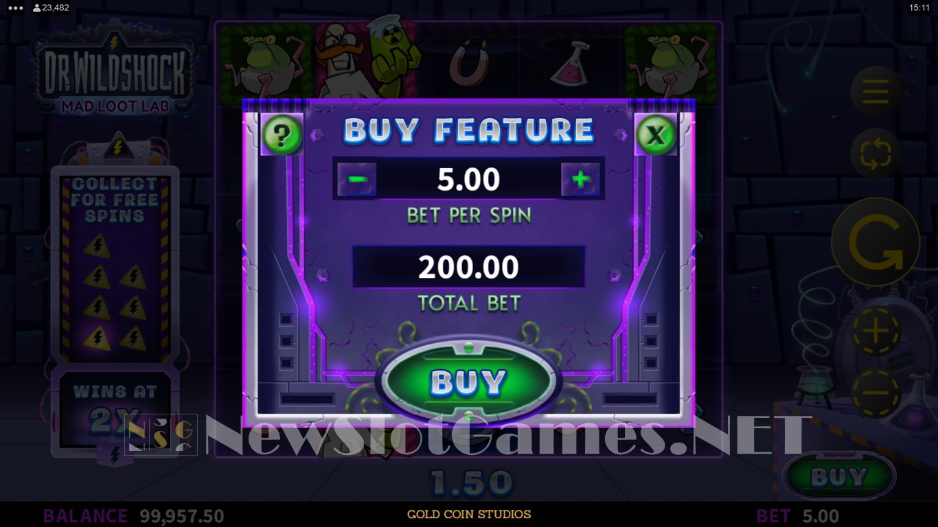 Dr Wildshock Mad Loot Lab Slot Slot Image in Demo - pic. 9