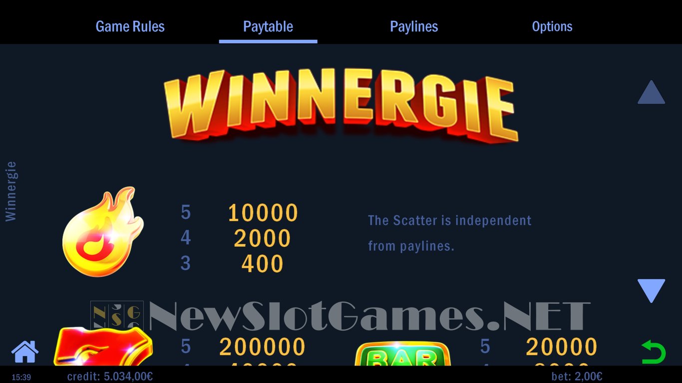 Winnergie Slot Slot Image in Demo - pic. 6