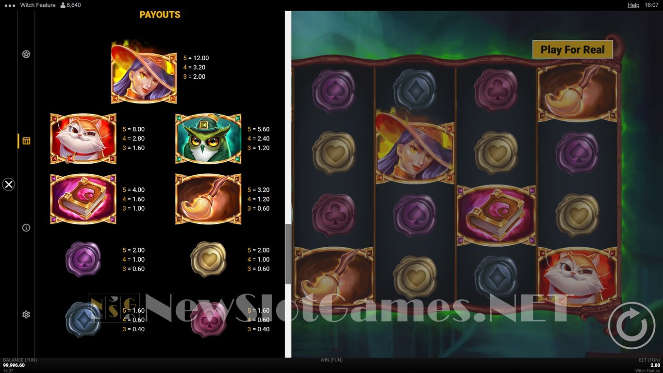 Witch Feature Slot Slot Image in Demo - pic. 6