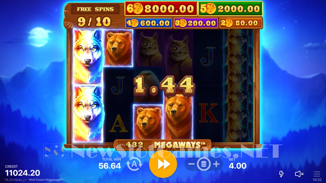 Wolf Power Megaways Slot Slot Image in Demo - pic. 16