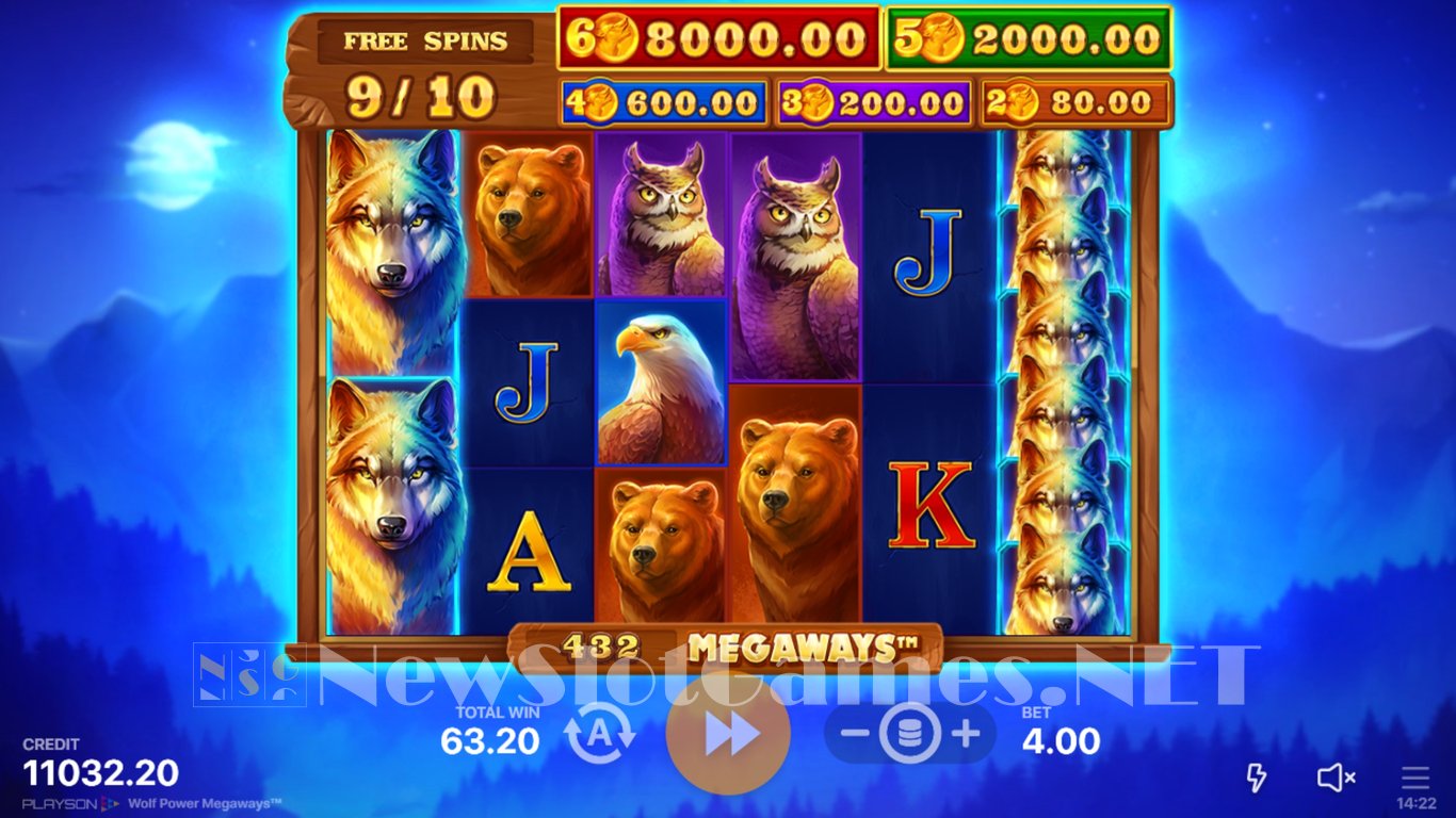 Wolf Power Megaways Slot Slot Image in Demo - pic. 17