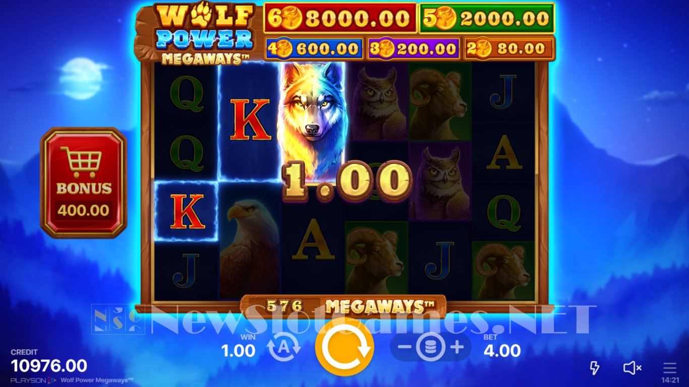 Wolf Power Megaways Slot Slot Image in Demo - pic. 8