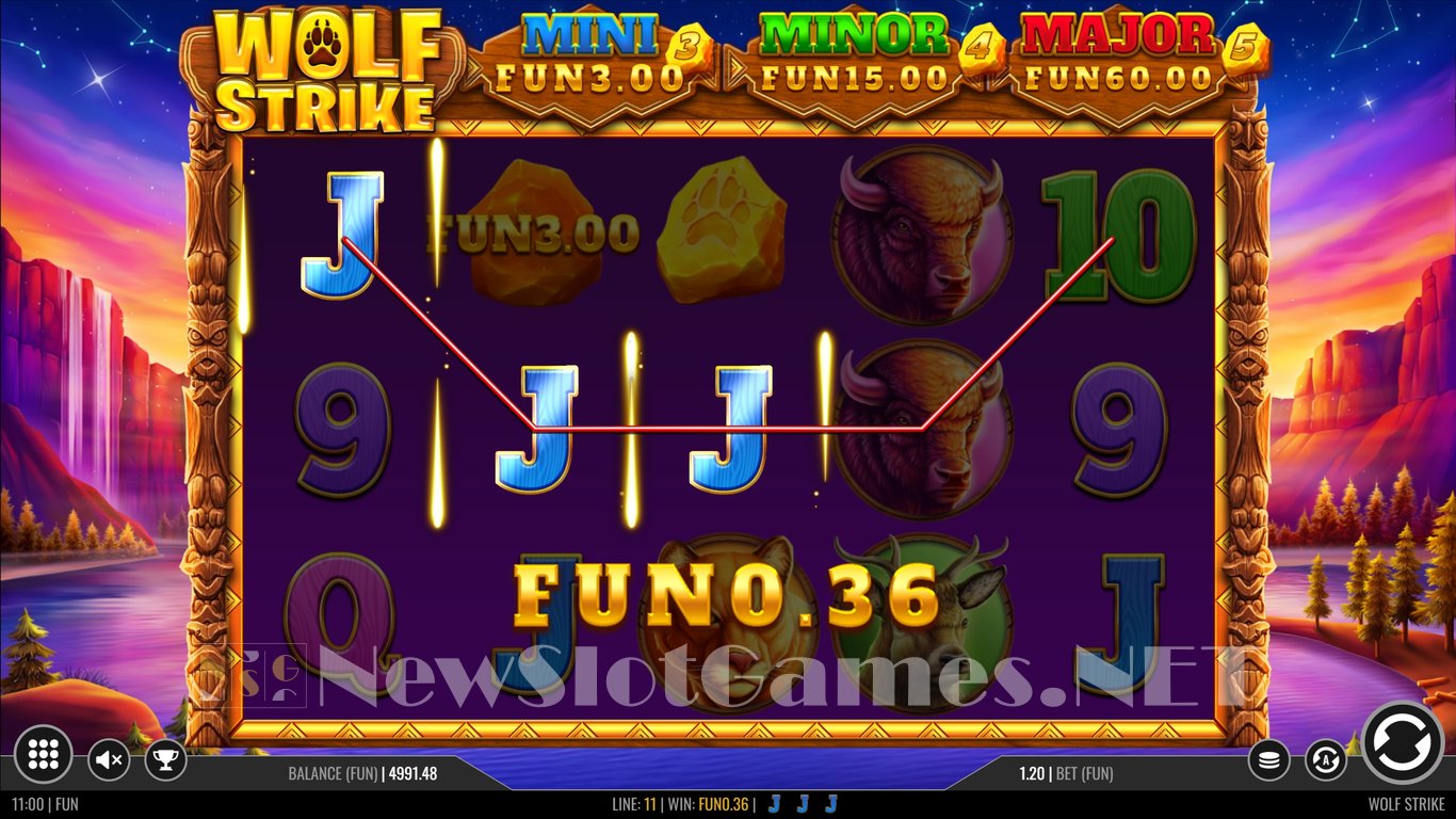 Wolf Strike Slot Slot Image in Demo - pic. 10