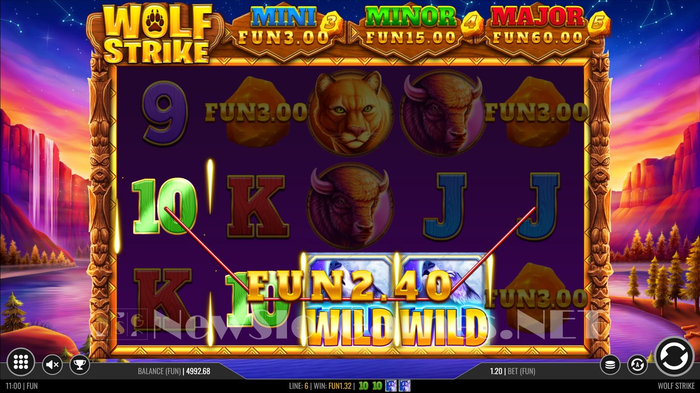 Wolf Strike Slot Slot Image in Demo - pic. 11