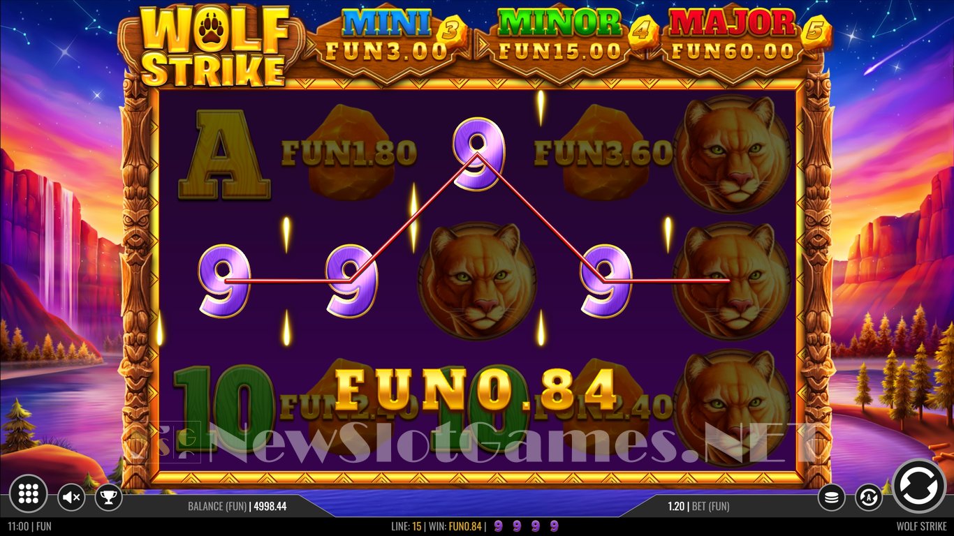 Wolf Strike Slot Slot Image in Demo - pic. 4