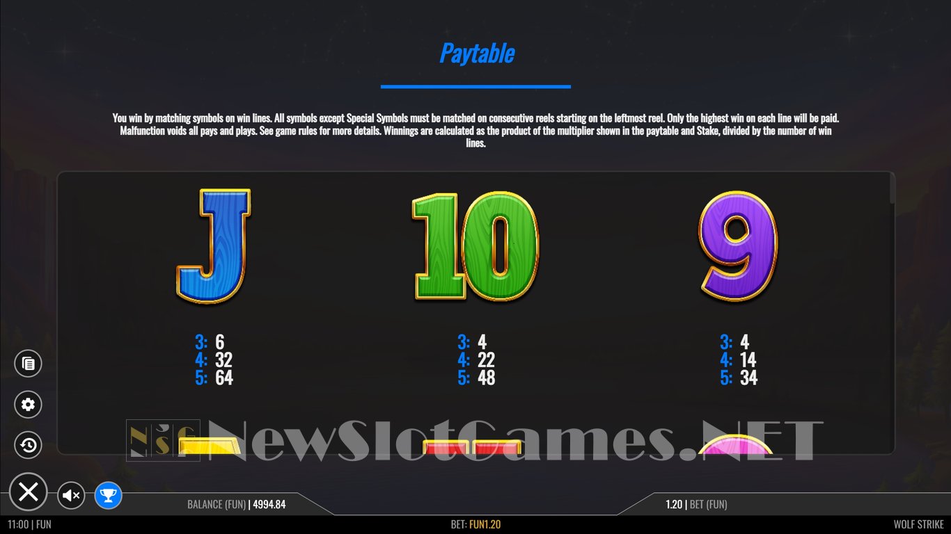 Wolf Strike Slot Slot Image in Demo - pic. 5