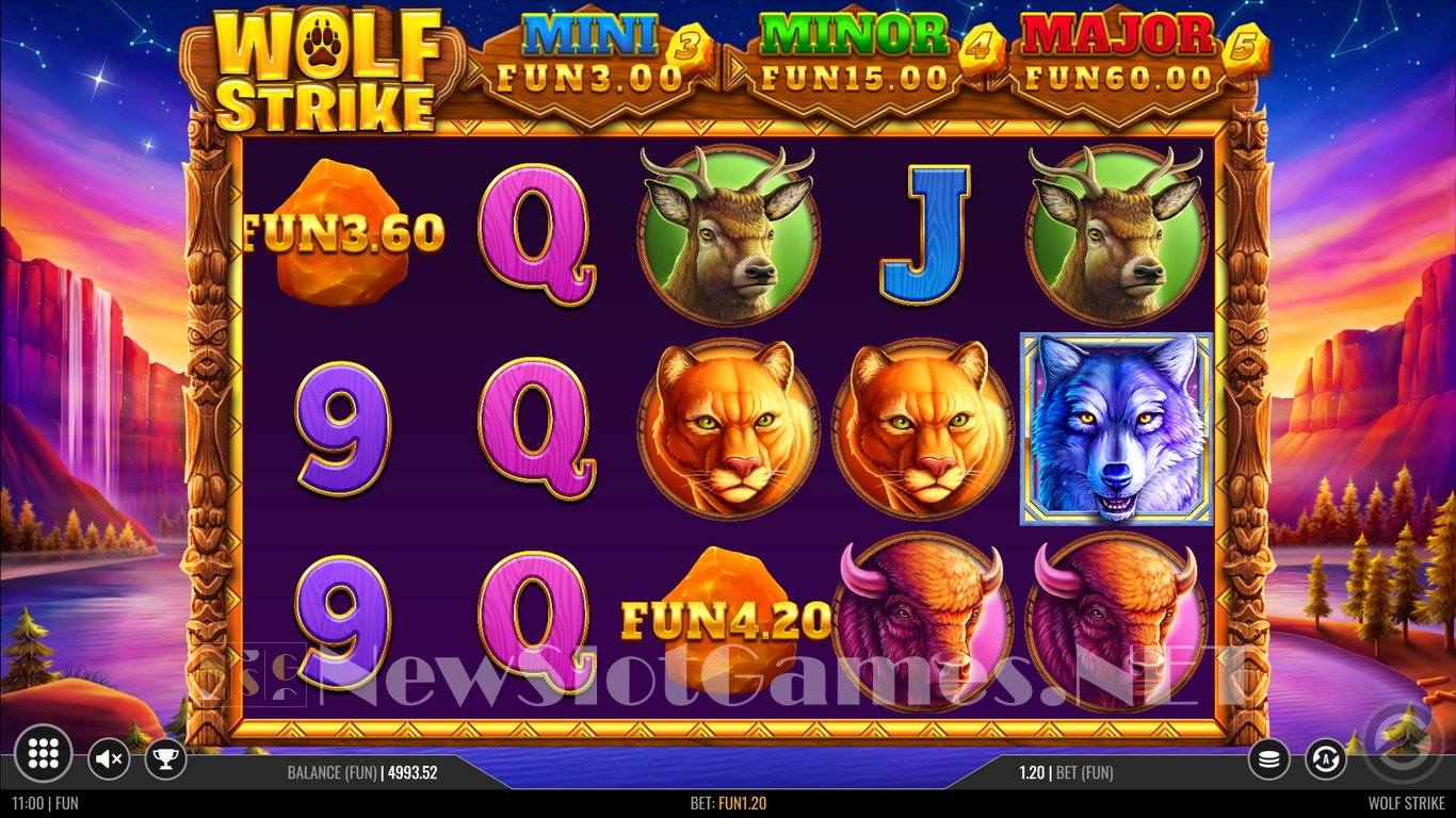 Wolf Strike Slot Slot Image in Demo - pic. 8