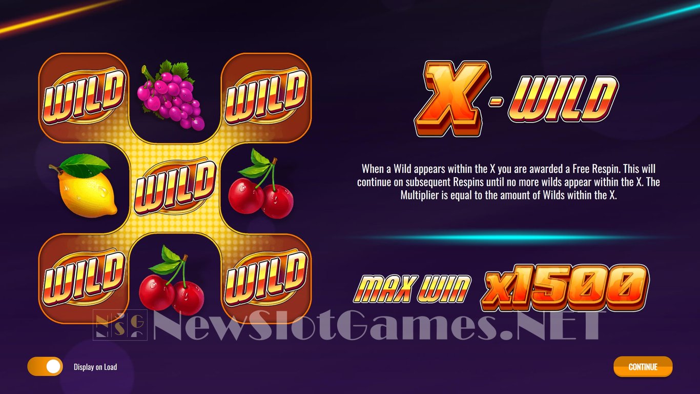 X-WILD Slot Demo Image