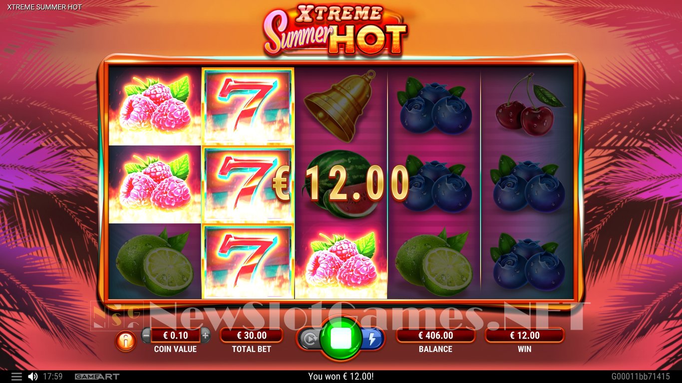 Xtreme Summer Hot Slot Slot Image in Demo - pic. 15