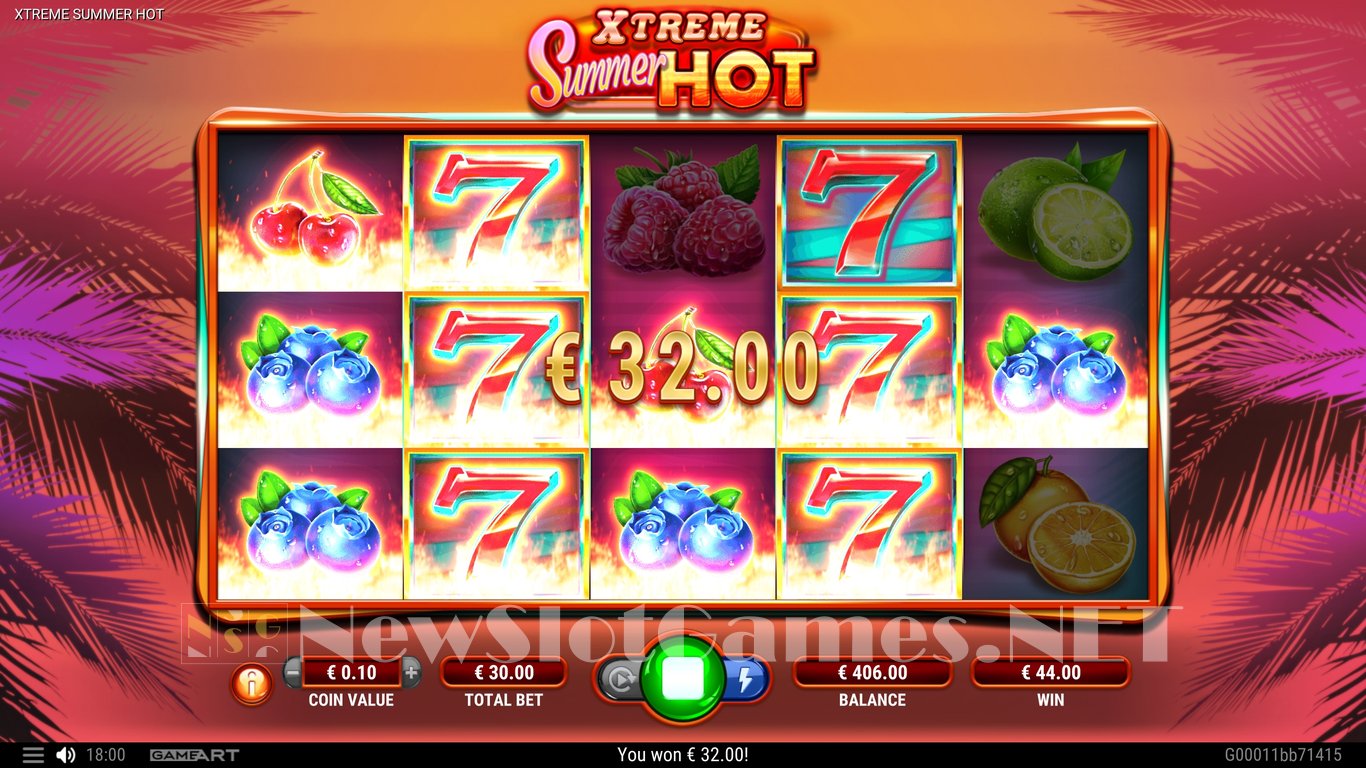 Xtreme Summer Hot Slot Slot Image in Demo - pic. 16