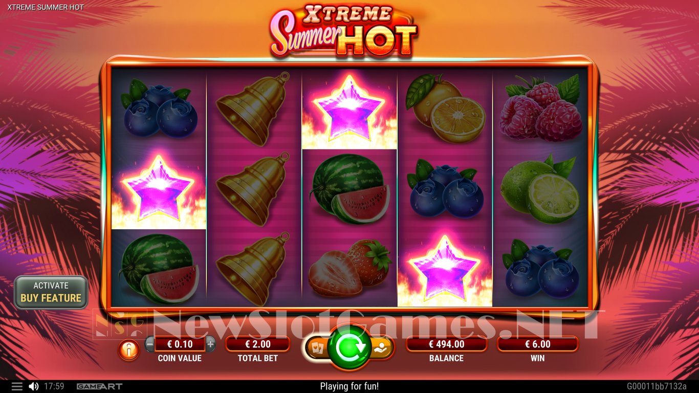 Xtreme Summer Hot Slot Slot Image in Demo - pic. 9
