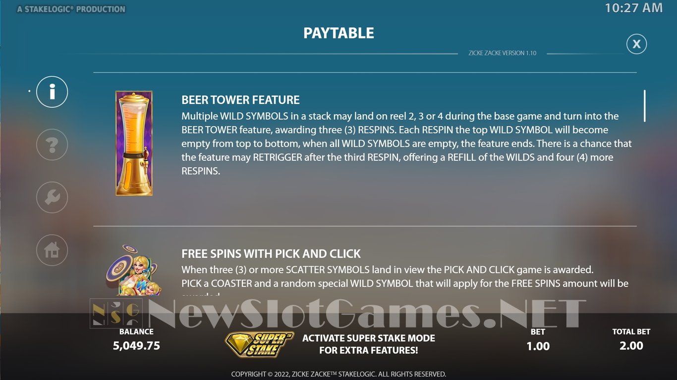 Zicke Zacke Slot Slot Image in Demo - pic. 8