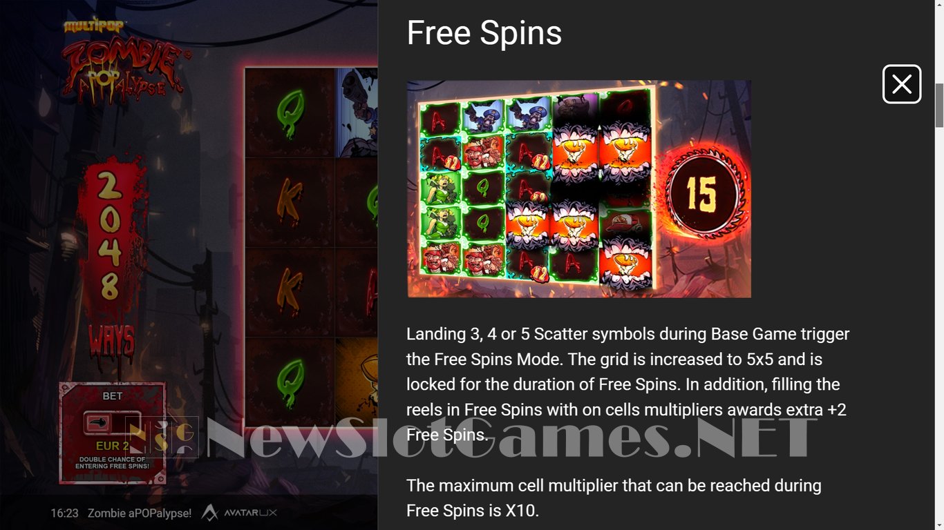 Zombie aPOPalypse Slot Slot Image in Demo - pic. 5