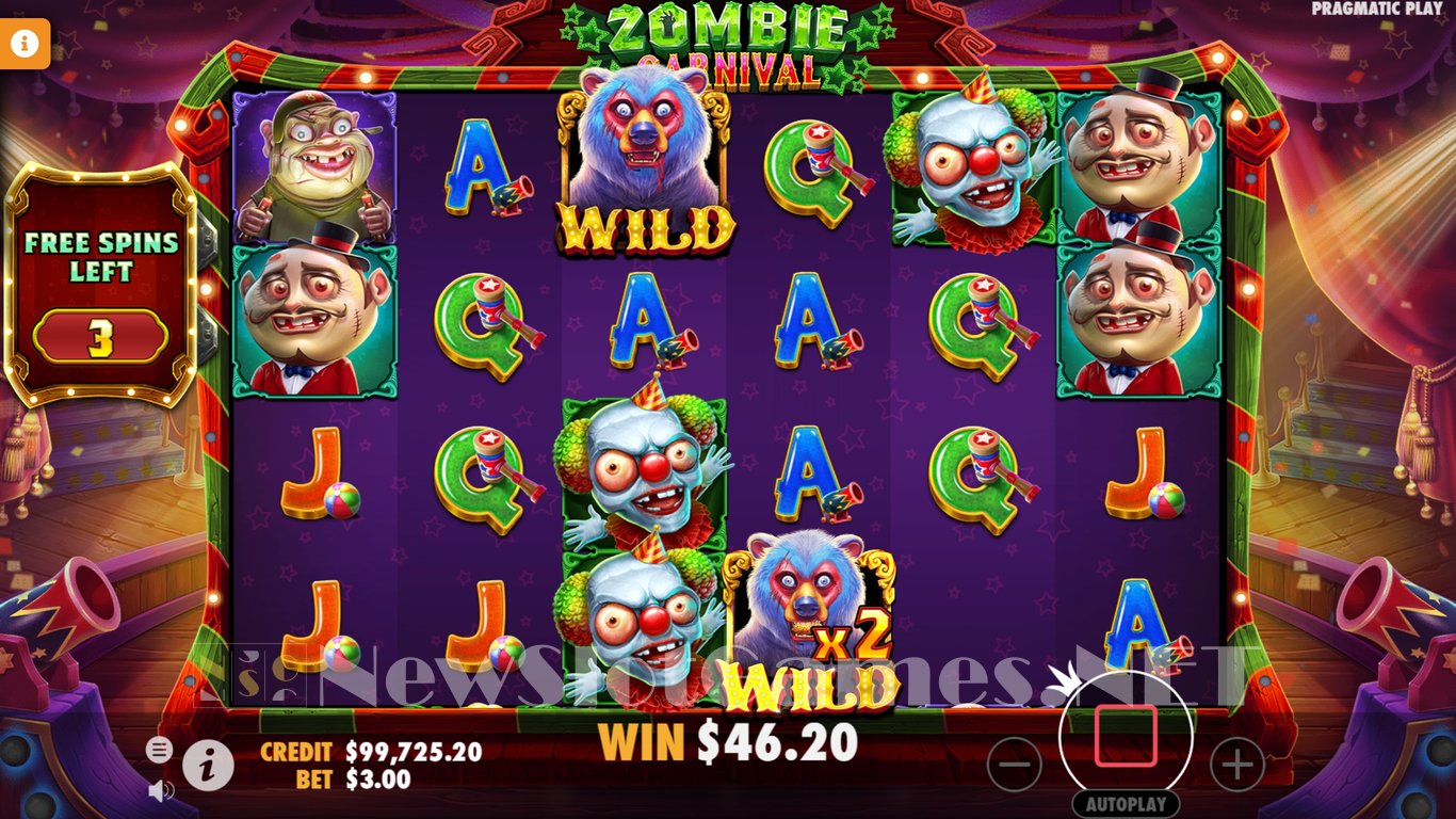 Zombie Carnival Slot Slot Image in Demo - pic. 15