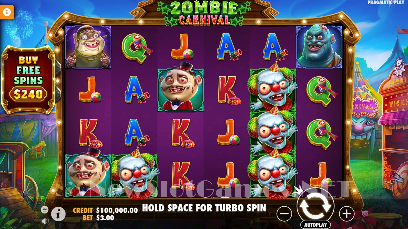 Zombie Carnival Slot Slot Image in Demo - pic. 6
