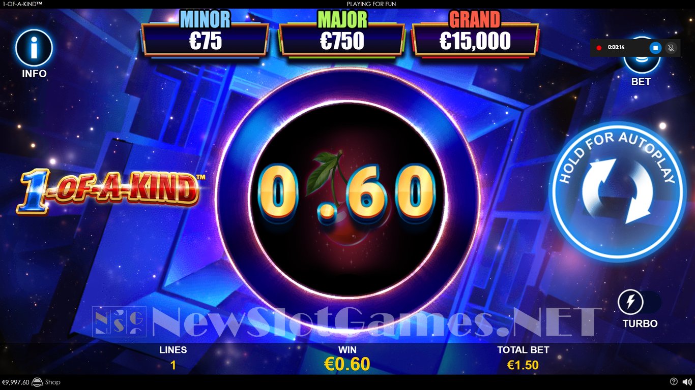 1-Of-A-Kind Slot Slot Image in Demo - pic. 3