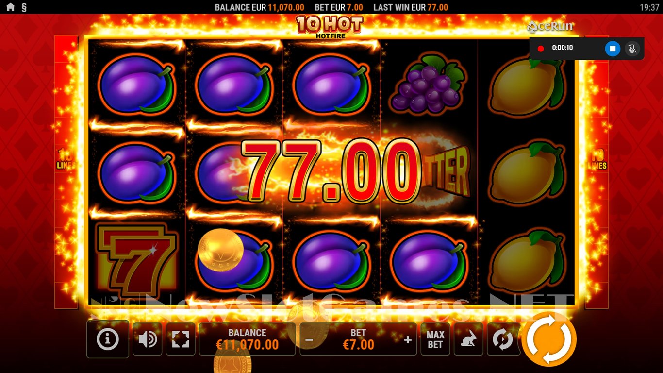 10 Hot Hotfire Slot Slot Image in Demo - pic. 3