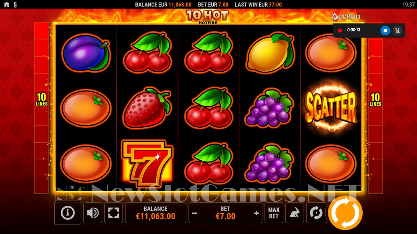 10 Hot Hotfire Slot Slot Image in Demo - pic. 4