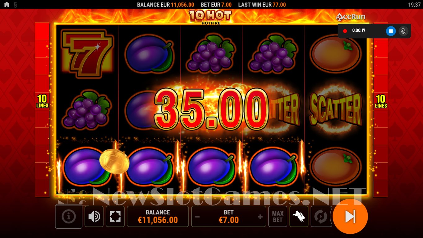 10 Hot Hotfire Slot Slot Image in Demo - pic. 5