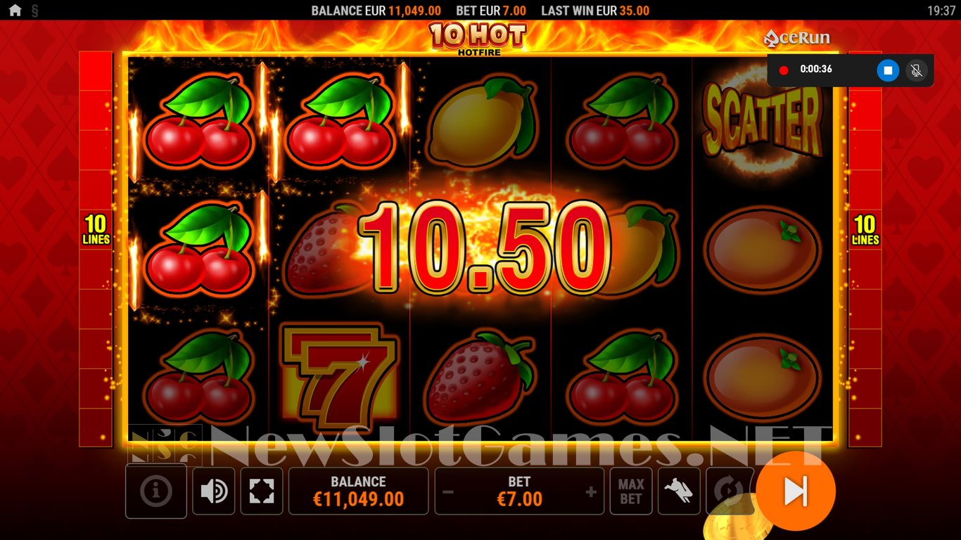 10 Hot Hotfire Slot Slot Image in Demo - pic. 7