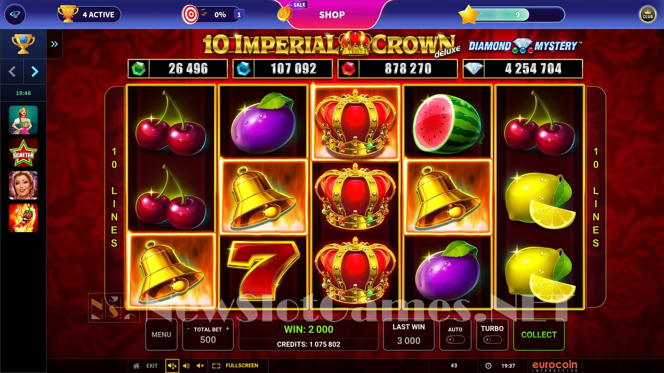 10 Imperial Crown Deluxe Slot Slot Image in Demo - pic. 3