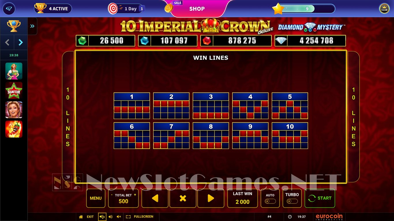 10 Imperial Crown Deluxe Slot Slot Image in Demo - pic. 5
