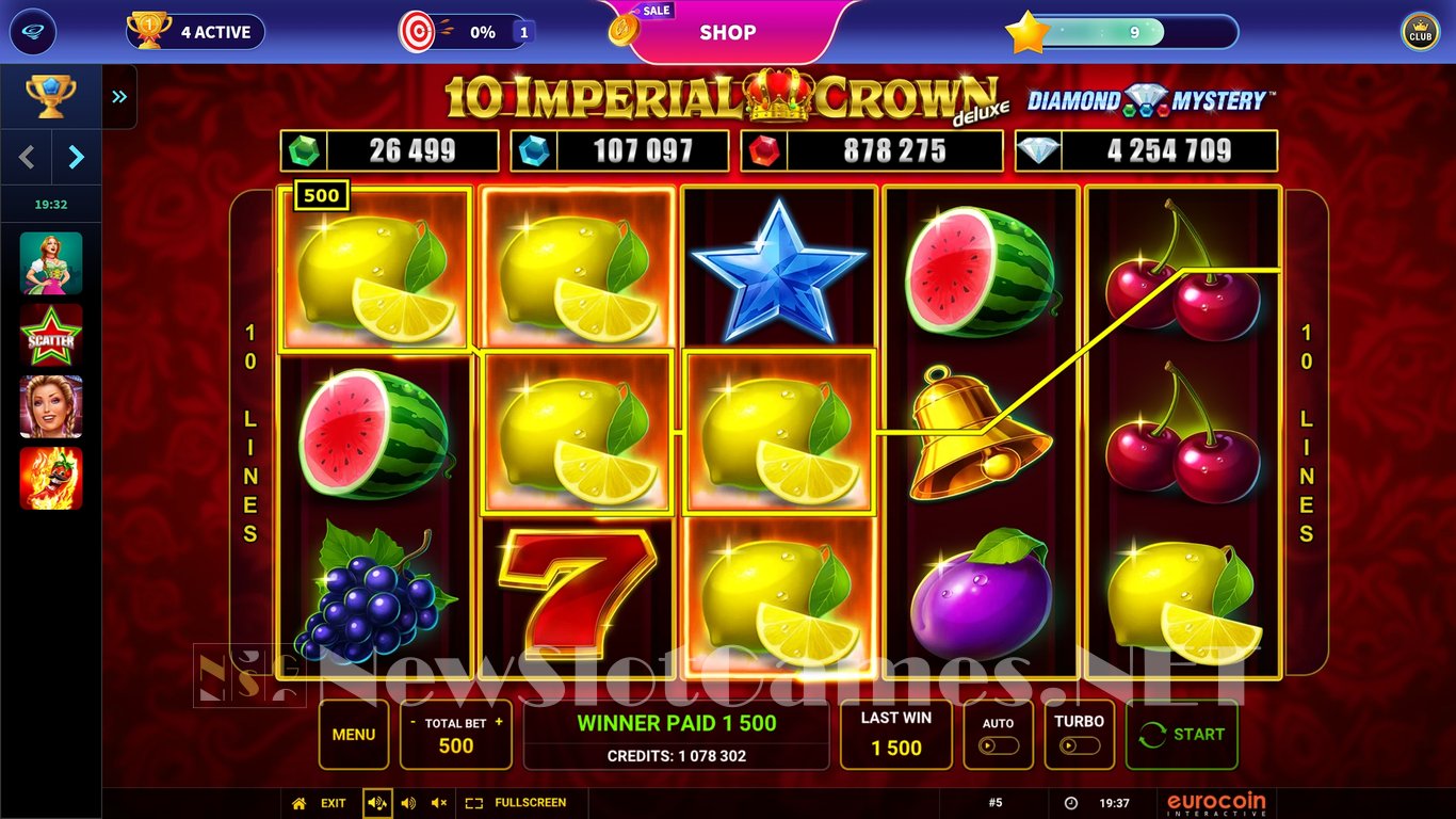 10 Imperial Crown Deluxe Slot Slot Image in Demo - pic. 6