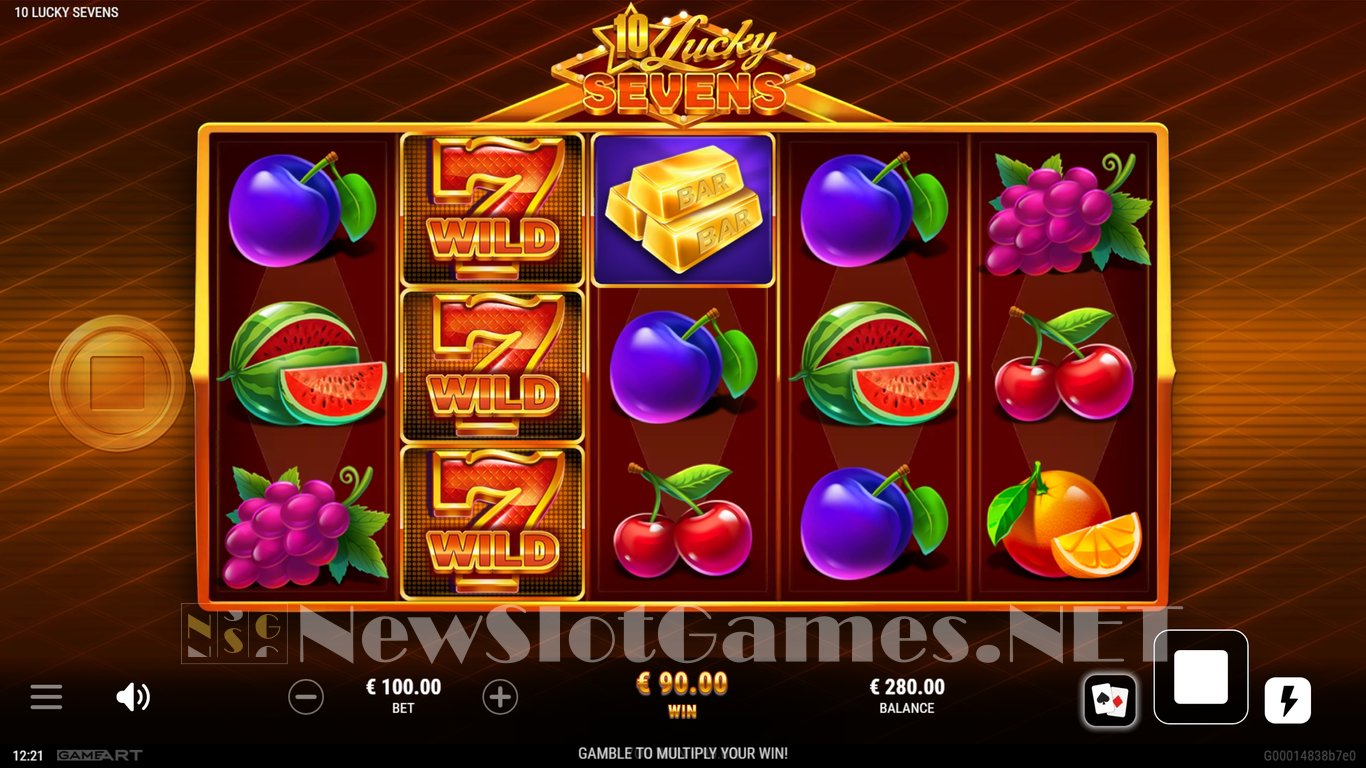 10 Lucky Sevens Slot Slot Image in Demo - pic. 11