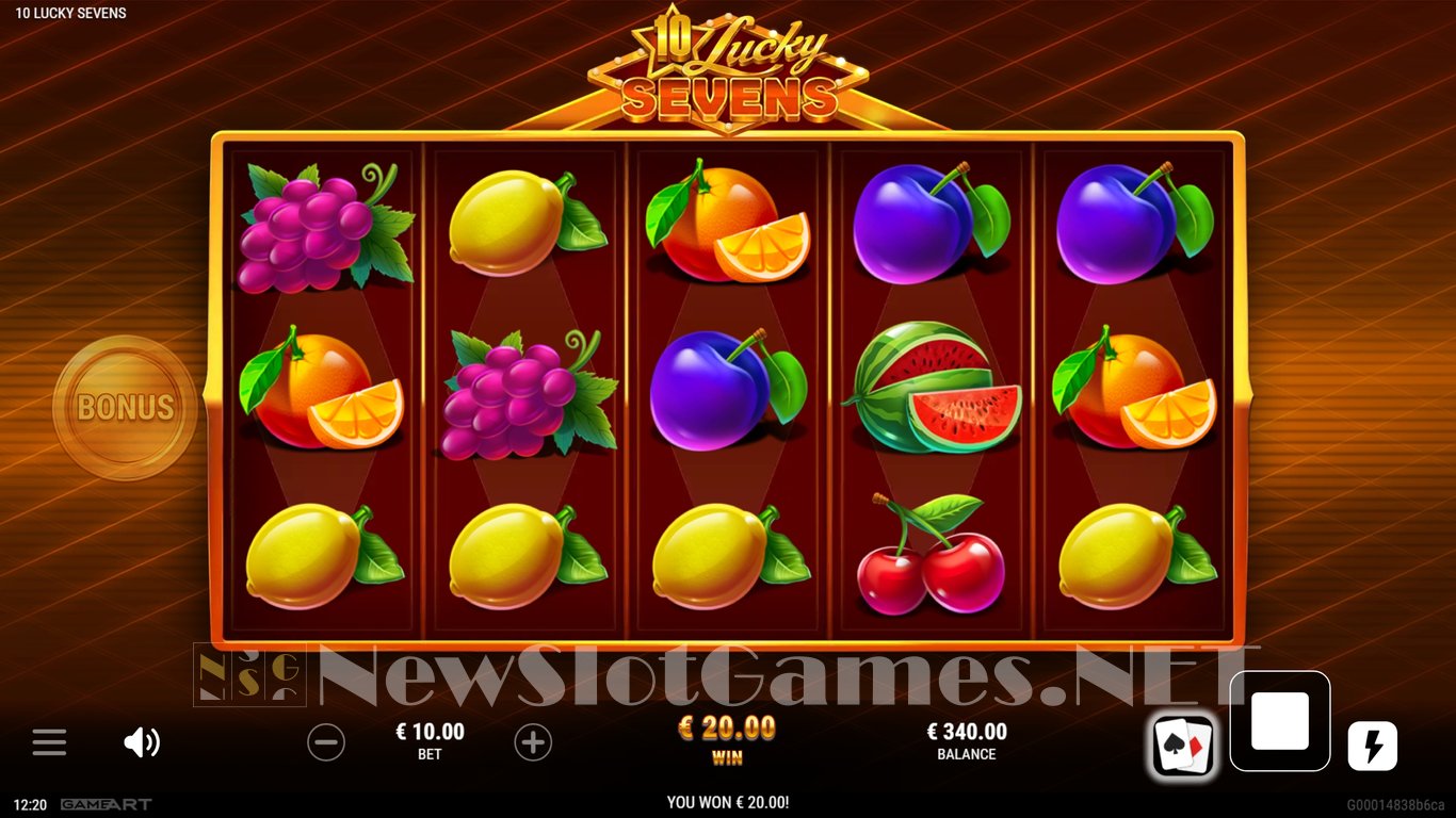 10 Lucky Sevens Slot Slot Image in Demo - pic. 5