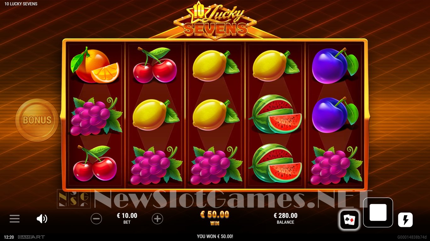 10 Lucky Sevens Slot Slot Image in Demo - pic. 6