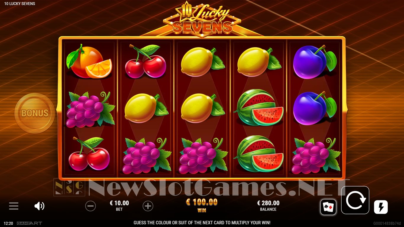 10 Lucky Sevens Slot Slot Image in Demo - pic. 8