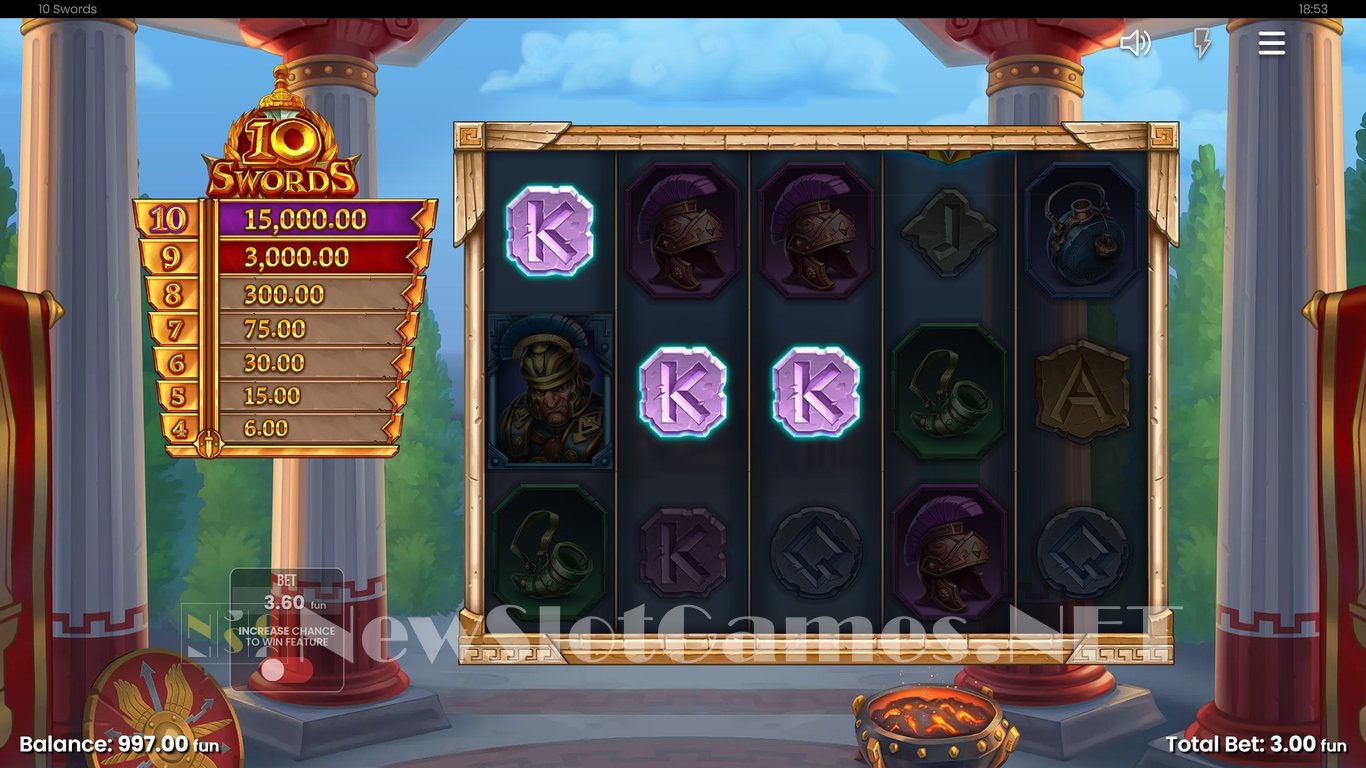 10 Swords Slot Slot Image in Demo - pic. 2