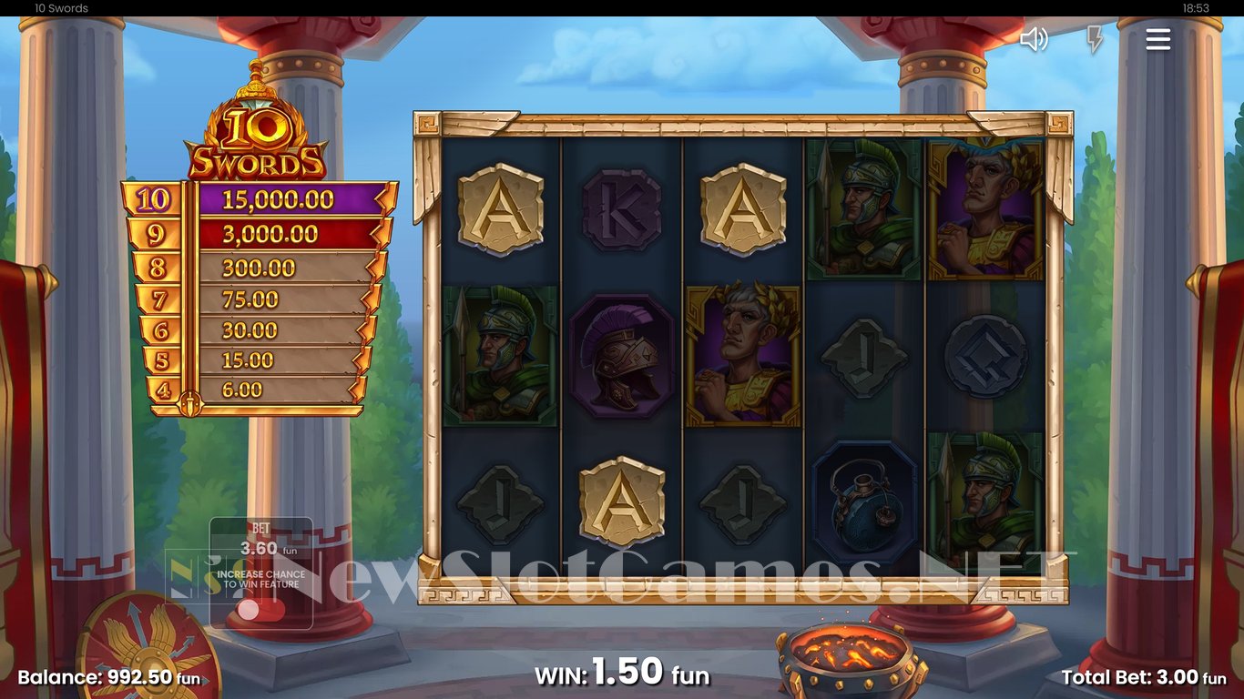 10 Swords Slot Slot Image in Demo - pic. 4