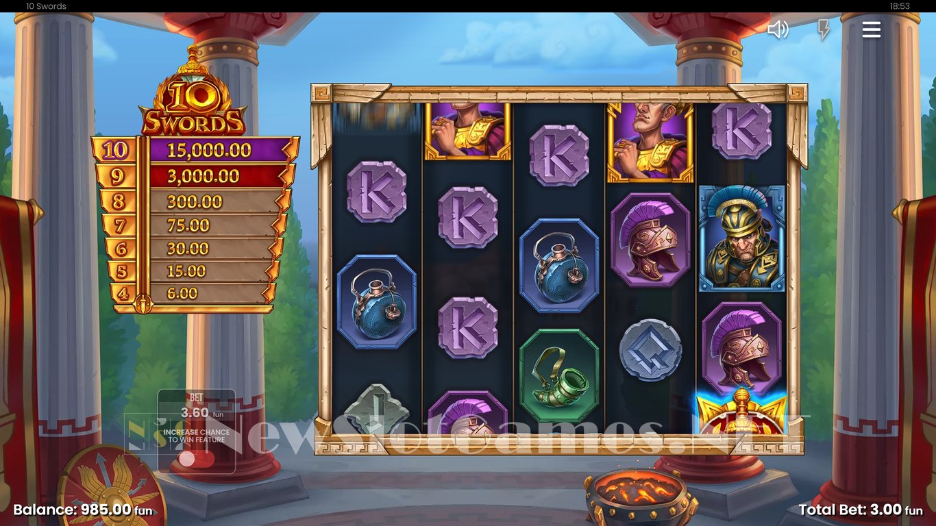 10 Swords Slot Slot Image in Demo - pic. 5