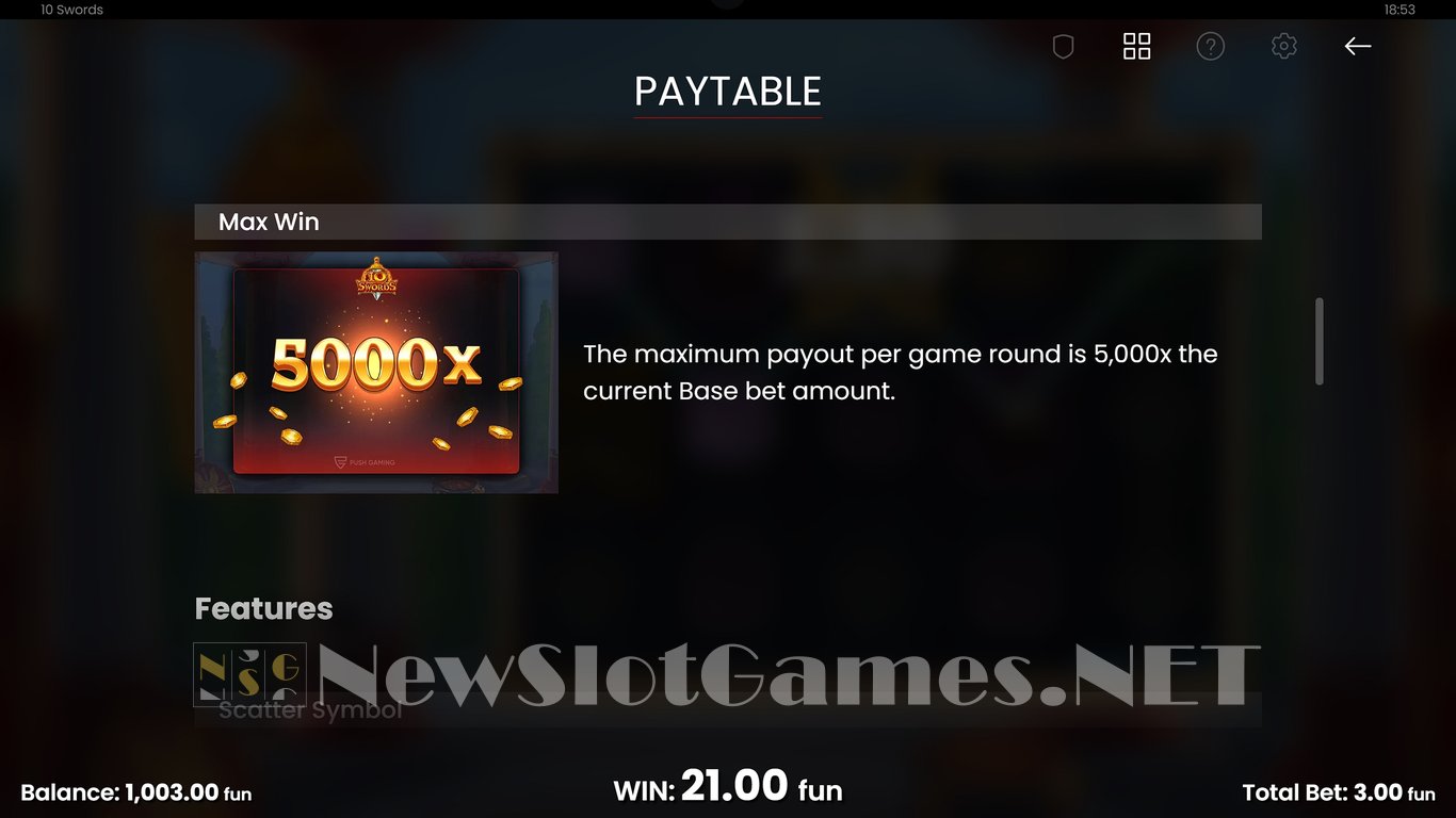 10 Swords Slot Slot Image in Demo - pic. 9