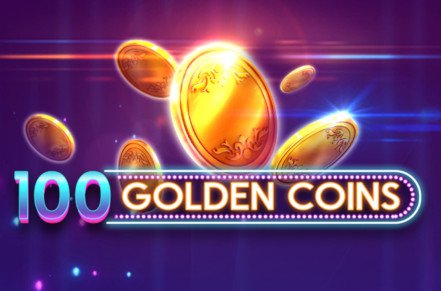 100 Golden Coins Slot Logo