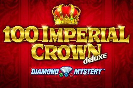 100 Imperial Crown Deluxe Diamond Mystery Slot Logo