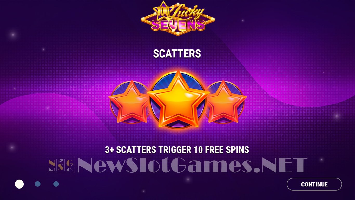 100 Lucky Sevens Slot Demo Image