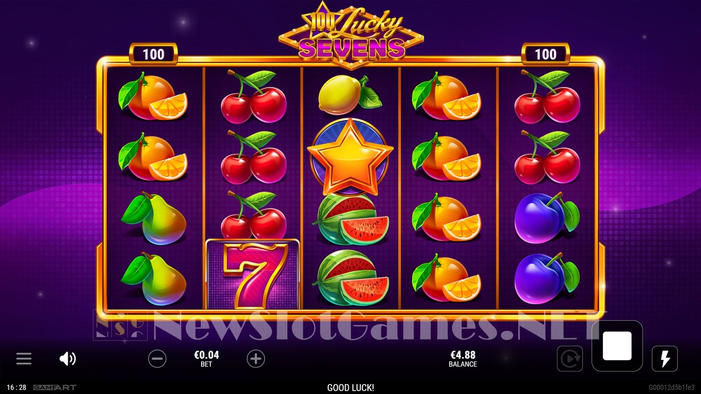 100 Lucky Sevens Slot Slot Image in Demo - pic. 3