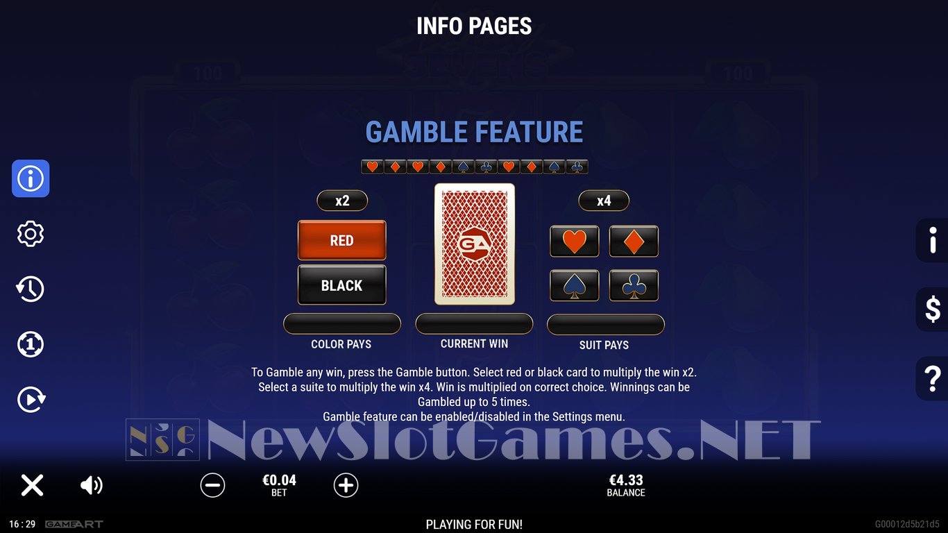 100 Lucky Sevens Slot Slot Image in Demo - pic. 9