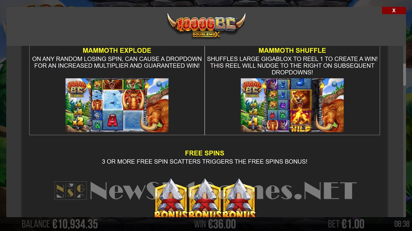 10000 BC DoubleMax Slot Slot Image in Demo - pic. 15