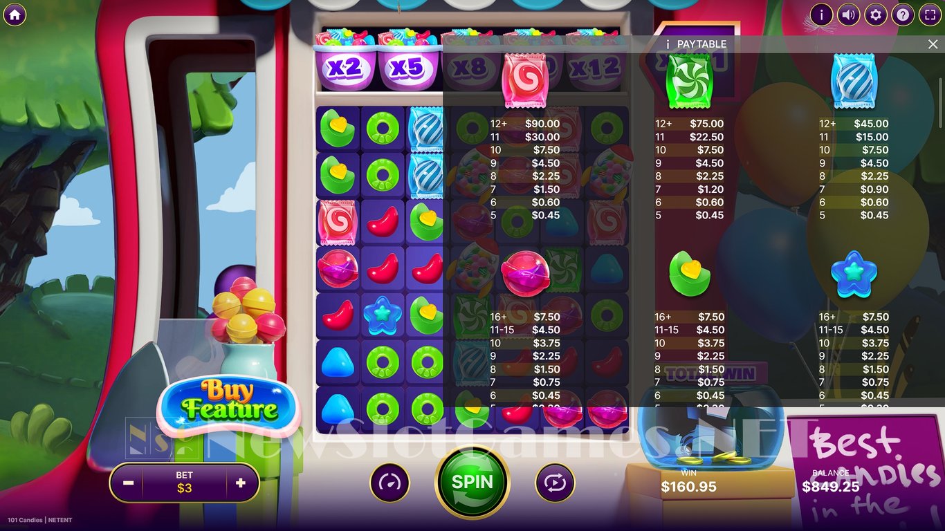 101 Candies Slot Slot Image in Demo - pic. 14