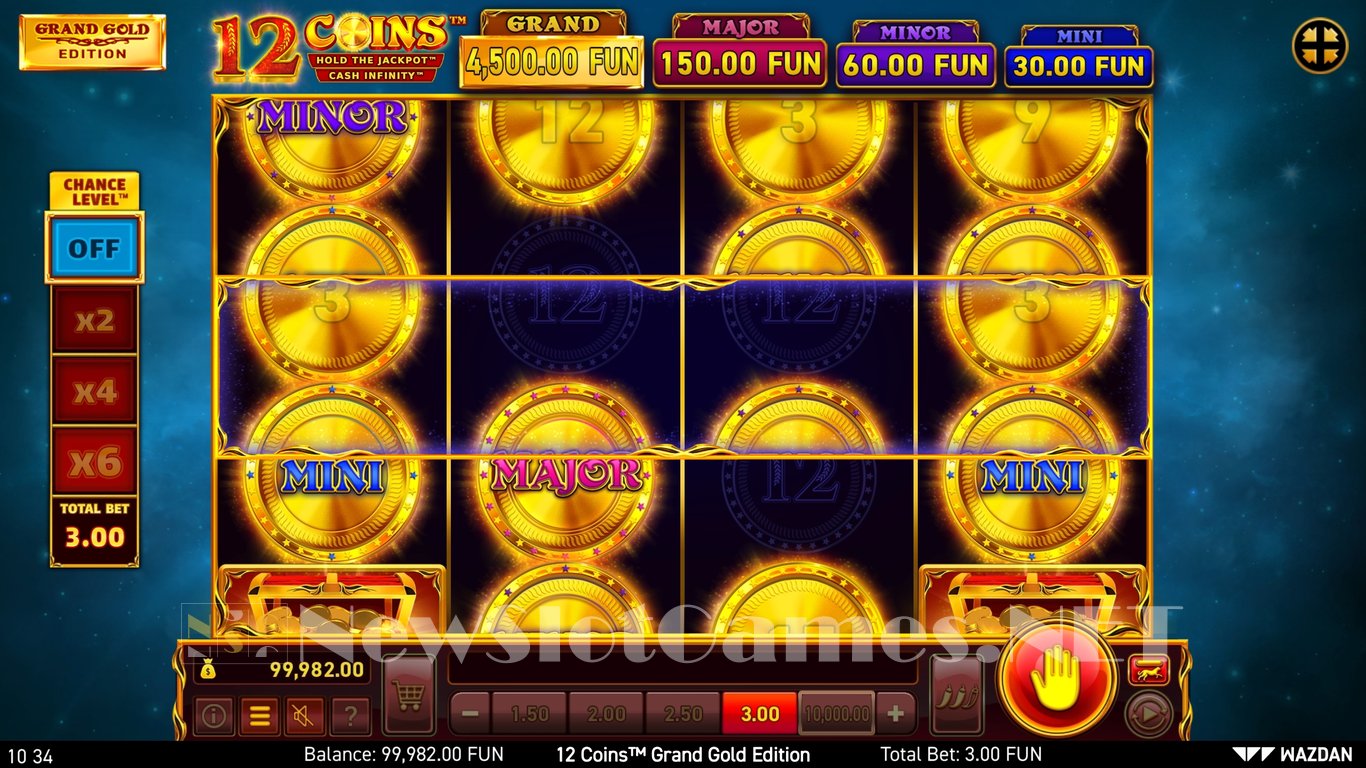 12 Coins™ Grand Gold Edition Slot Slot Image in Demo - pic. 4