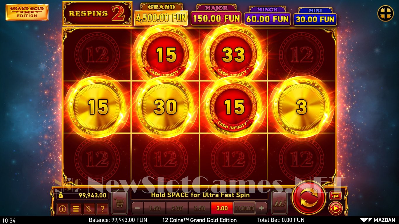 12 Coins™ Grand Gold Edition Slot Slot Image in Demo - pic. 7