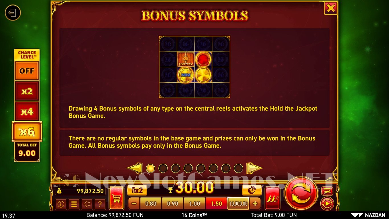 16 Coins™ Slot Slot Image in Demo - pic. 11