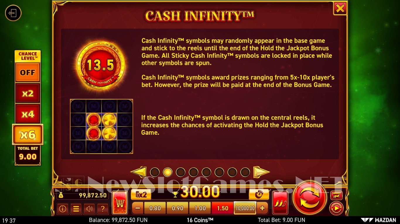16 Coins™ Slot Slot Image in Demo - pic. 12