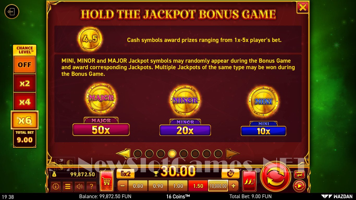 16 Coins™ Slot Slot Image in Demo - pic. 14