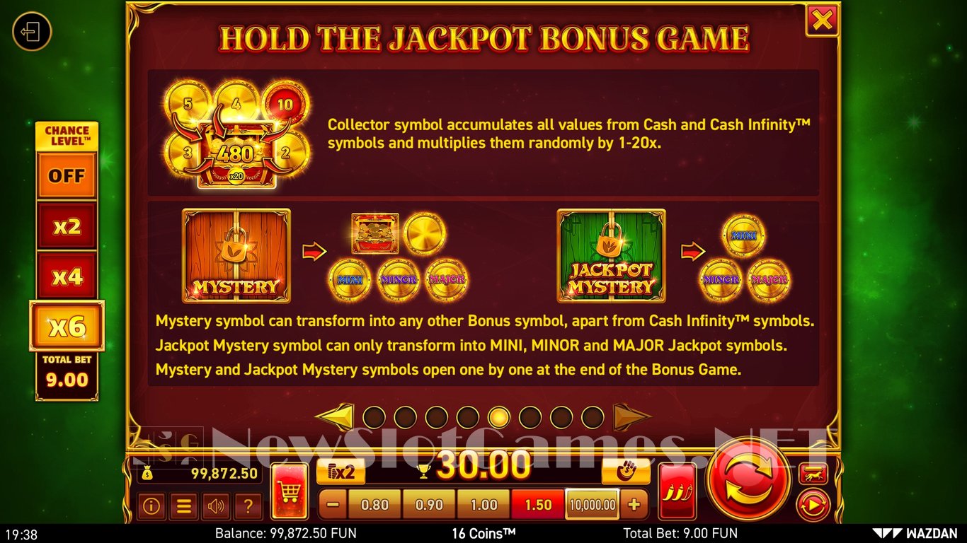 16 Coins™ Slot Slot Image in Demo - pic. 15