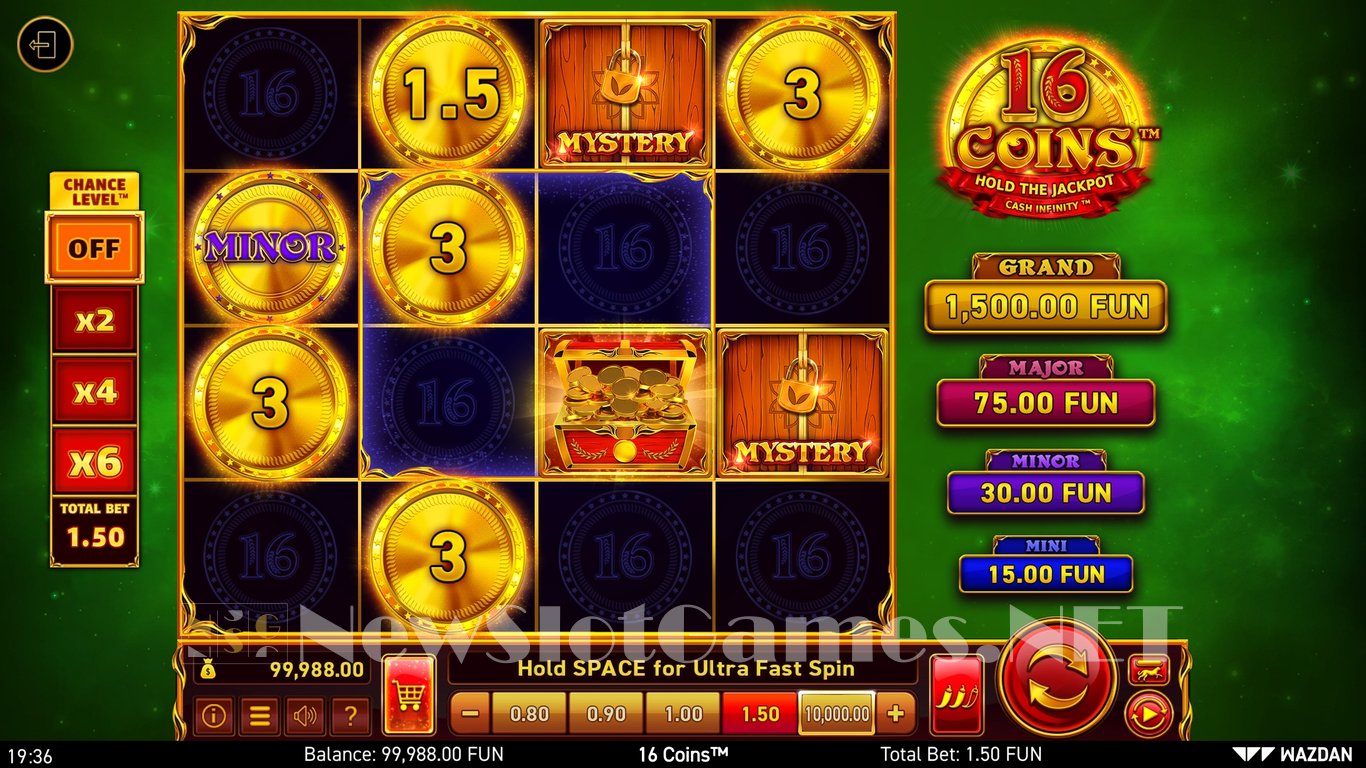 16 Coins™ Slot Slot Image in Demo - pic. 4